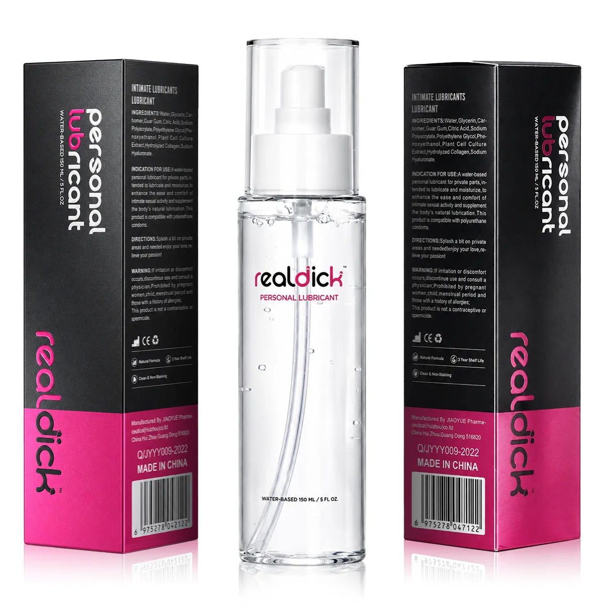 Lubrificante a base d'acqua 150 ml per torso sessuali e masturbatori