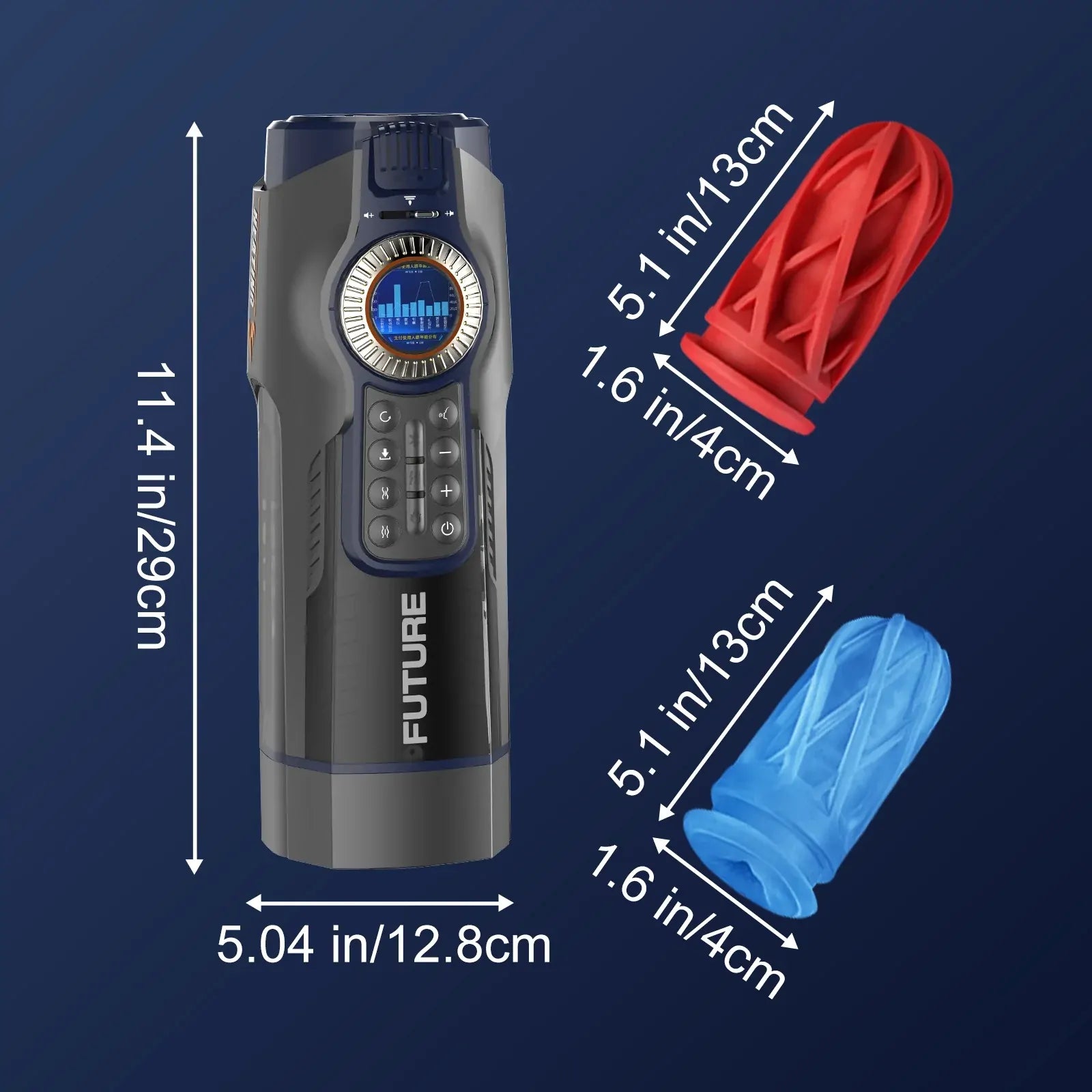 Leten Future Pro Totem: Masturbatore Automatico Riscaldato con Airbag