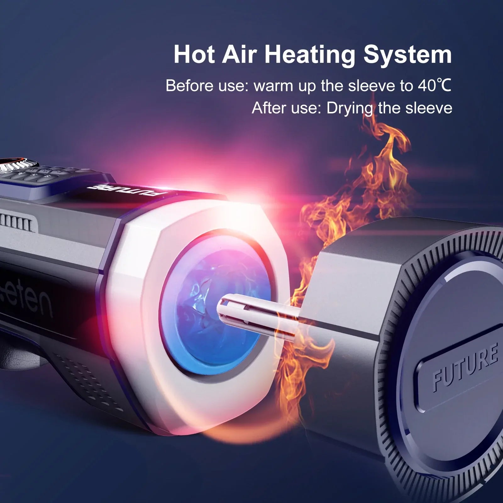 Leten Future Pro Totem: Masturbatore Automatico Riscaldato con Airbag