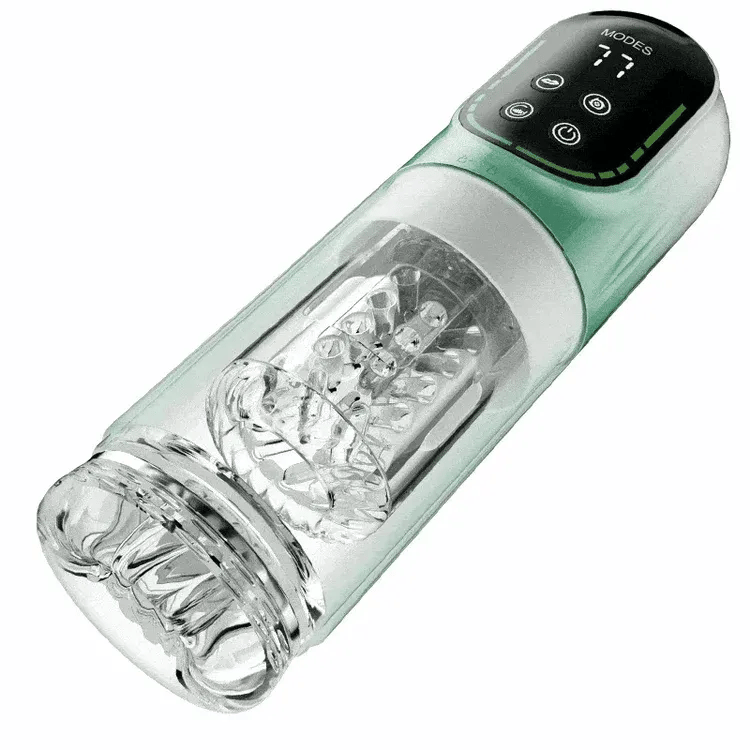 Vortex: Masturbatore 5-in-1 · Suzione · Leccata · 100% Waterproof