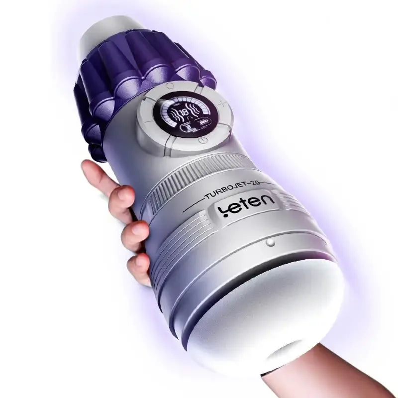 Leten TurboJet: Masturbatore a Suzione con 10 Modalità, Controllo Manuale e Automatico