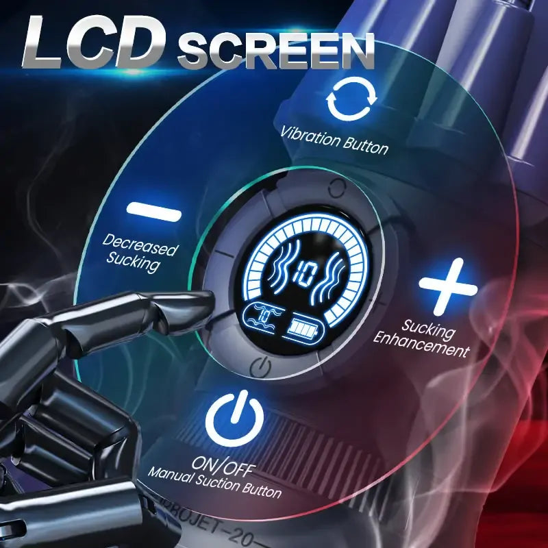 Leten TurboJet: Masturbatore a Suzione con 10 Modalità, Controllo Manuale e Automatico