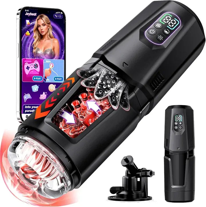 Avalon: Masturbatore Hands-Free · App · Rotazione · Burst · Ventosa