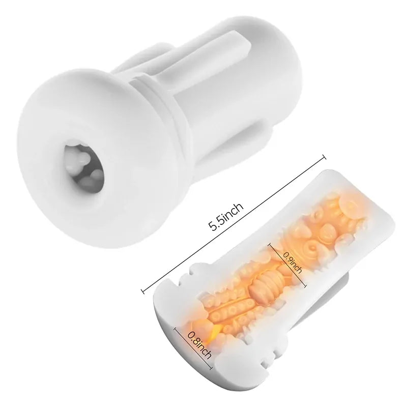Torque: Masturbatore Wearable · Suzione · Auto-Lube · Telecomando