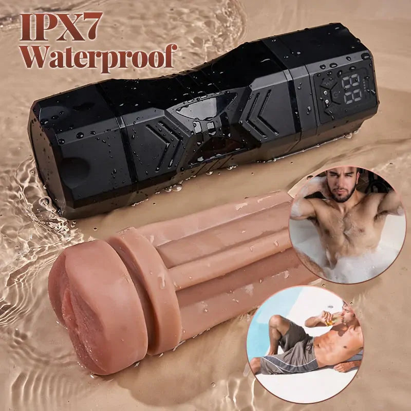 Axel: Suzione Profonda · Canale 3D · Corpo Pesante · IPX7 Waterproof