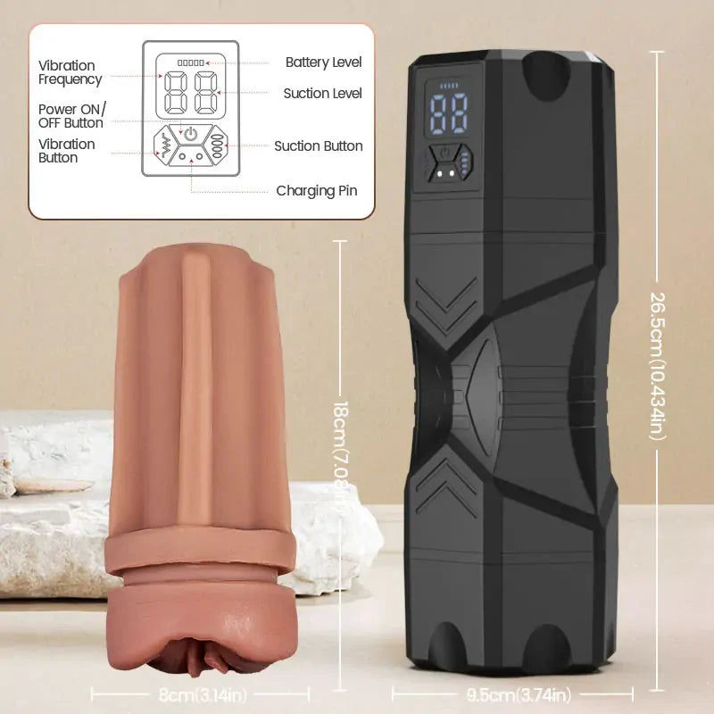 Axel: Suzione Profonda · Canale 3D · Corpo Pesante · IPX7 Waterproof