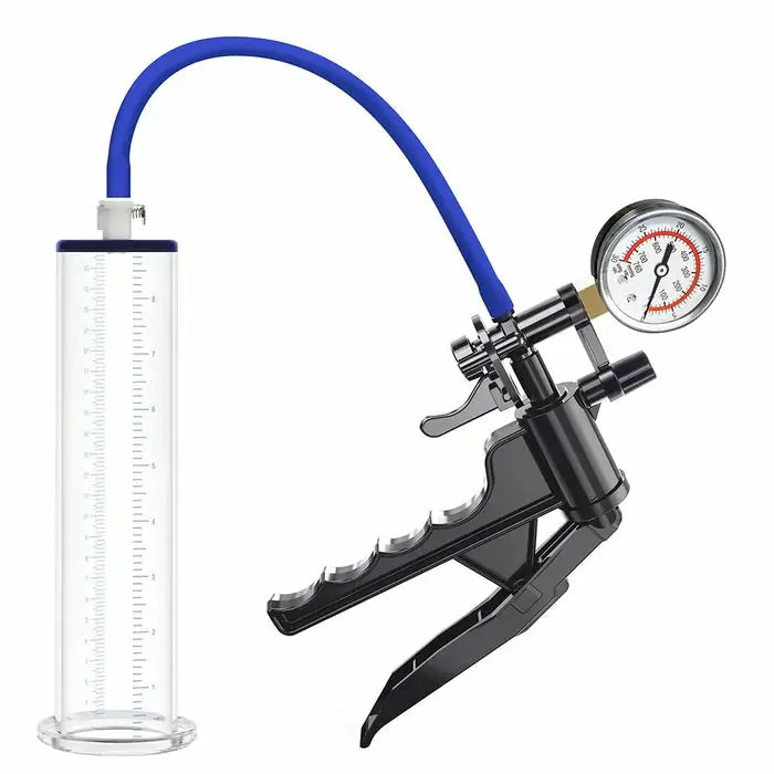 OptiMax: Pompa per Pene Manuale 9" × 2,5" con Impugnatura Ergonomica e Controllo del Vuoto