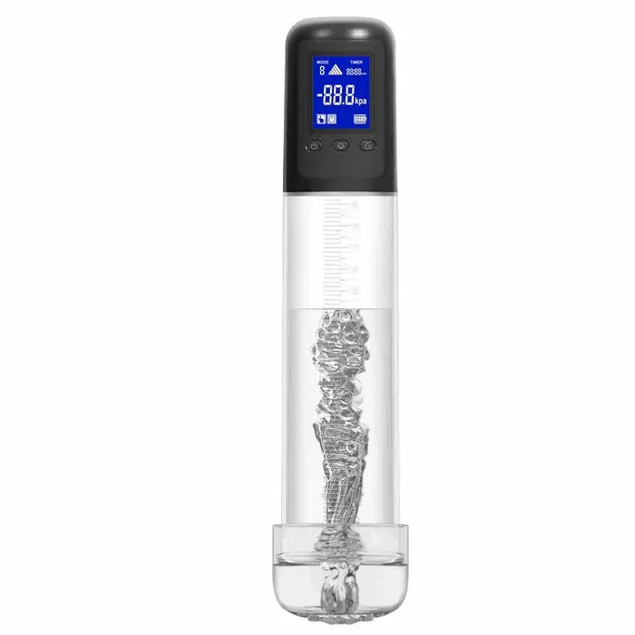 Pompa Automatica Smart per Pene · 5 Livelli di Suzione · 6 Ritmi