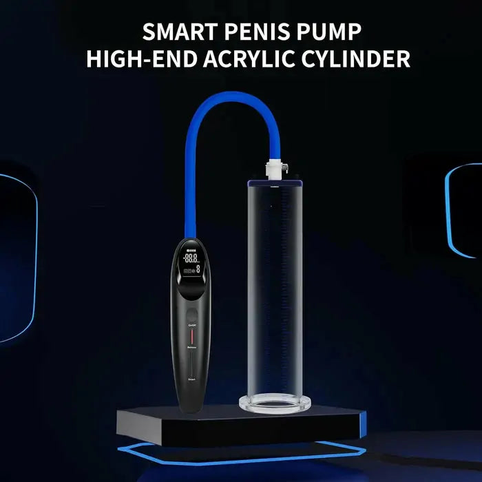 Pompa Elettrica Smart per Pene · Smart/Manuale · Memoria · Più Misure
