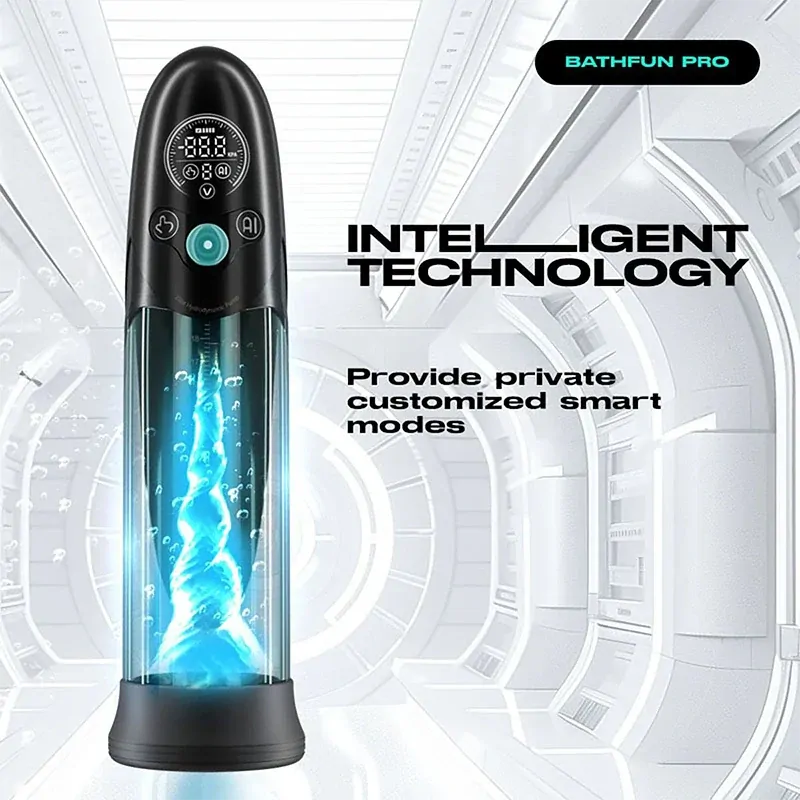 LuvPump Bathfun Pro: Pompa per Pene Smart Waterproof per Uso in Acqua e a Secco