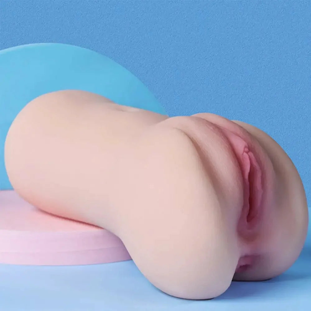Fever: Vagina Finta da 1,1 KG con Doppio Canale Vaginale e Anale da 12 CM