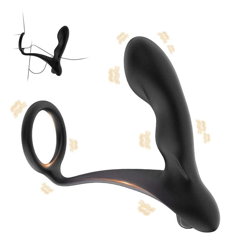 Leten Raptor: Massaggiatore Prostatico 2-in-1 con Doppia Stimolazione e 10 Modalità
