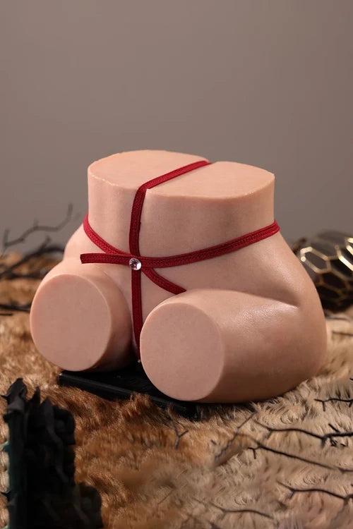 Mary: masturbatore a glutei in silicone 5 kg, compatto ed elastico