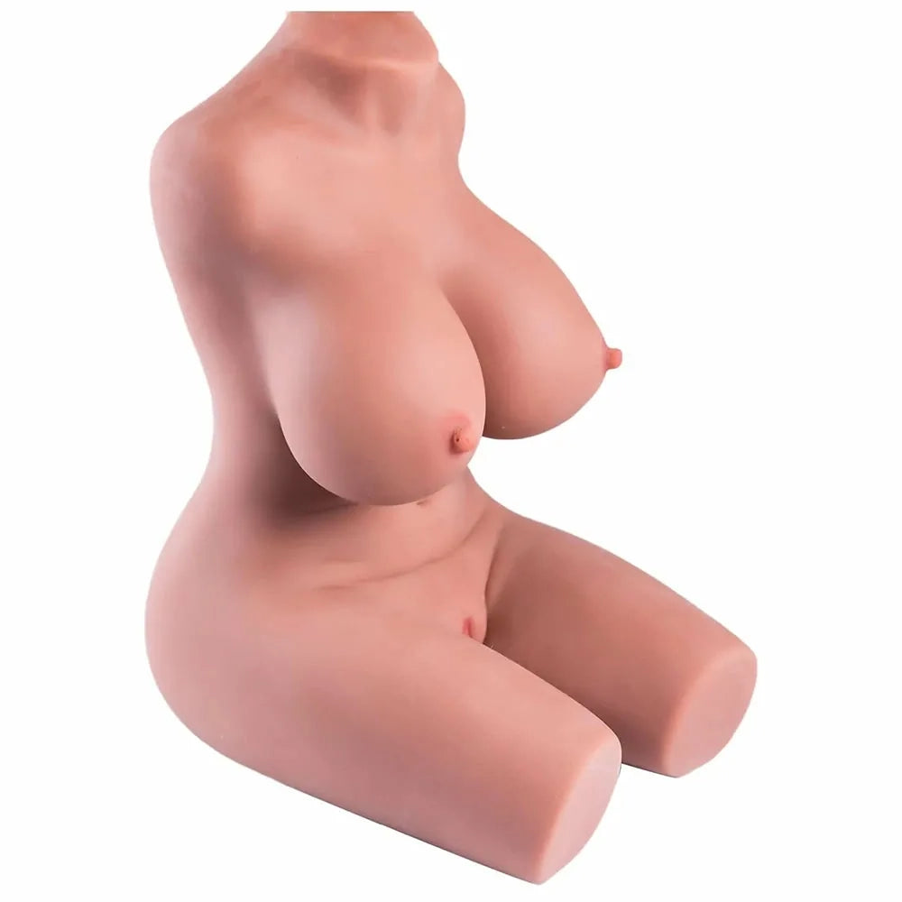 Alina: 3,1 kg Mini Torso · Seno Morbido · Doppio Canale · 3-in-1