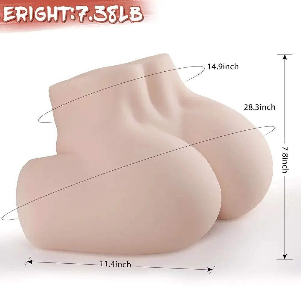 Sara: 3,35 kg Mini Bambola Sedere · Piccolo Booty · Doppio Canale