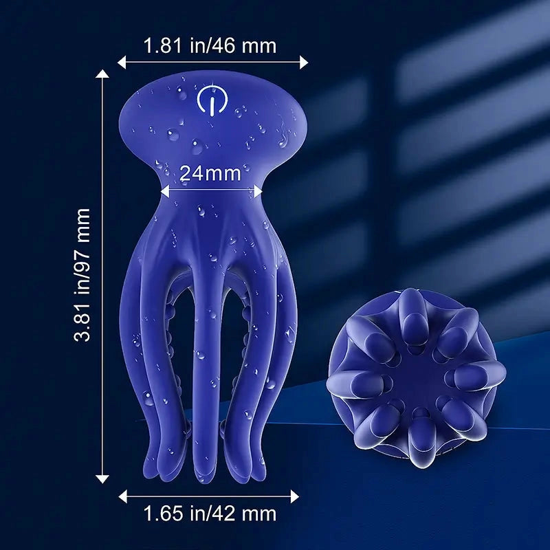 Blaze: Stimolatore Glande 2-in-1 · Tentacoli · Vibrazione · Waterproof