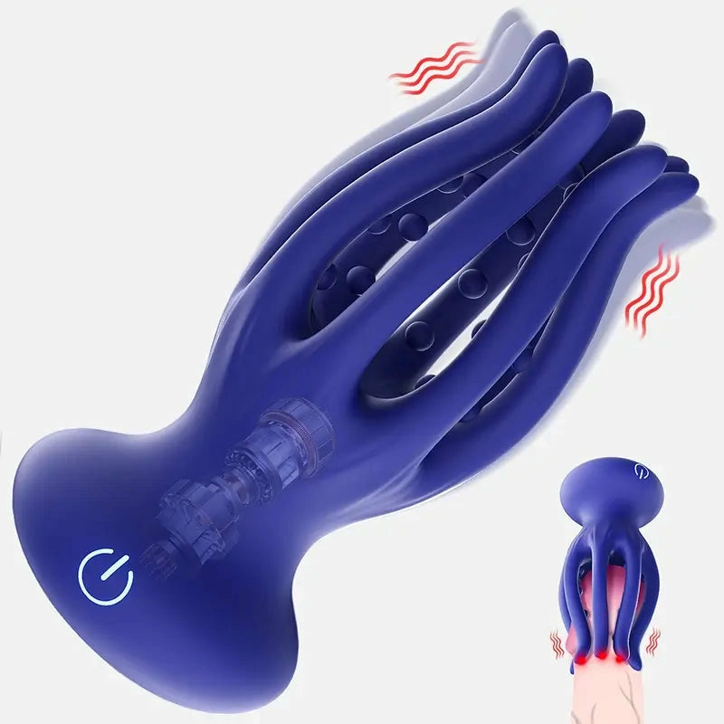 Blaze: Stimolatore Glande 2-in-1 · Tentacoli · Vibrazione · Waterproof