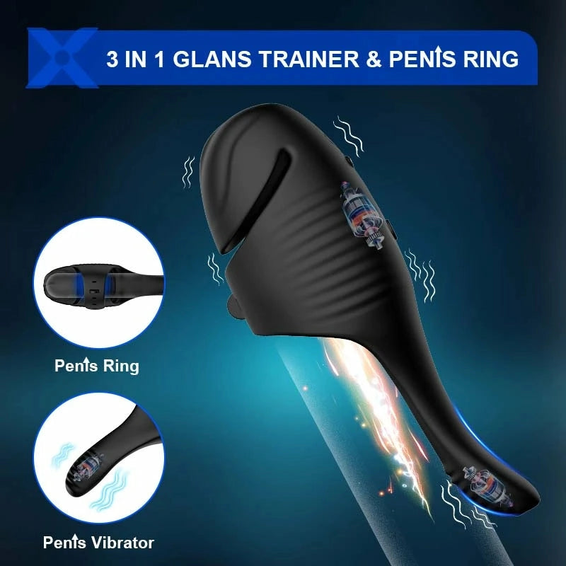 PulseForge: Stimolatore Glande 3-in-1 · App · Doppio Motore · Hands-Free