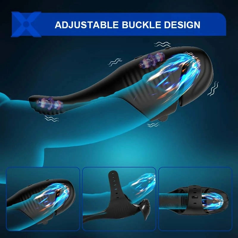 PulseForge: Stimolatore Glande 3-in-1 · App · Doppio Motore · Hands-Free