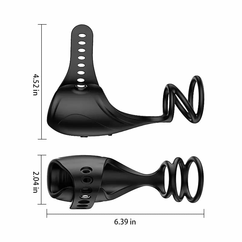 Onslaught: Stimolatore Glande 3-in-1 · App · Wearable · 9 Vibrazioni