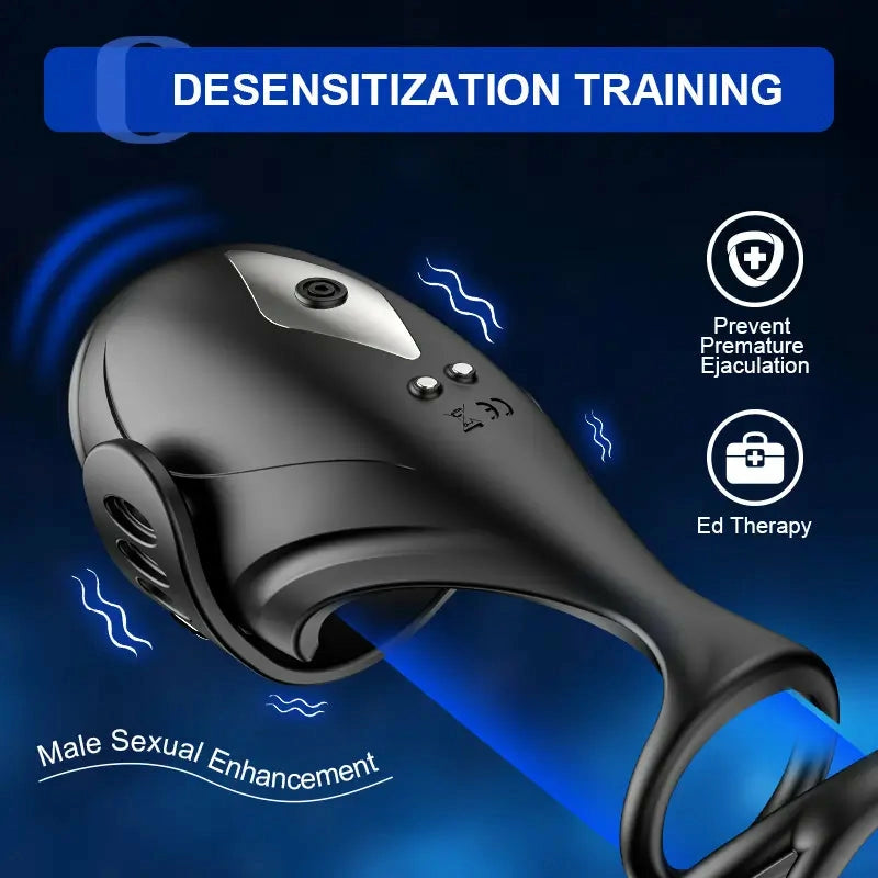 Onslaught: Stimolatore Glande 3-in-1 · App · Wearable · 9 Vibrazioni