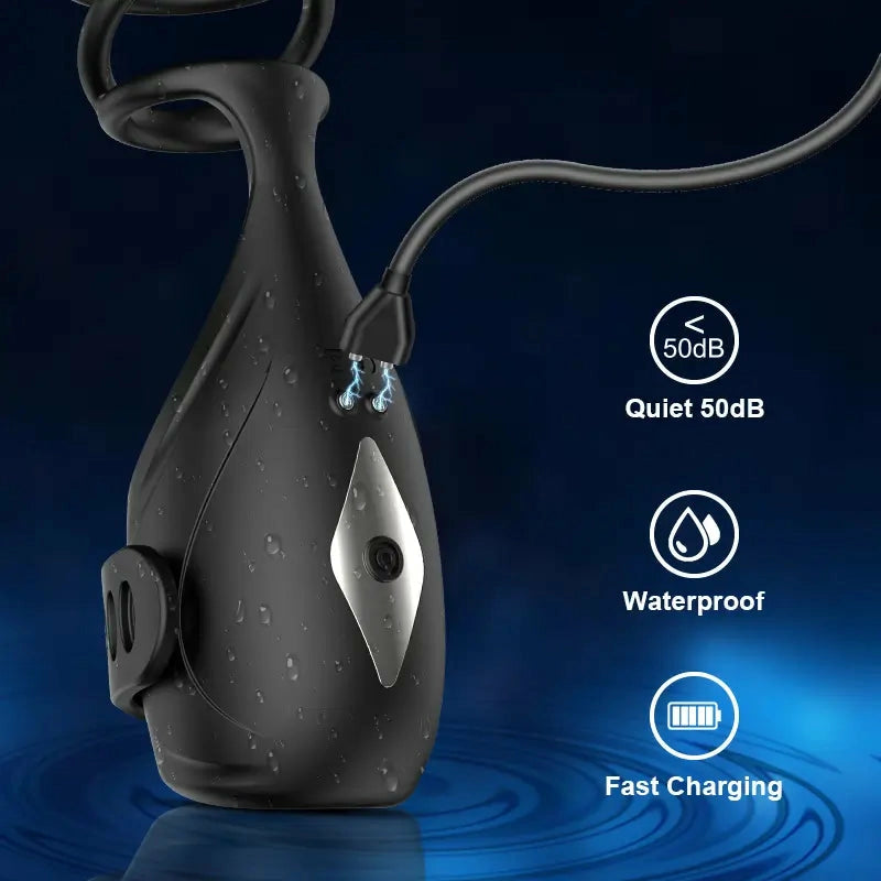 Onslaught: Stimolatore Glande 3-in-1 · App · Wearable · 9 Vibrazioni