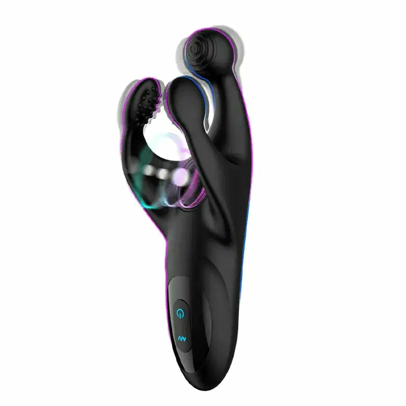 Vanguard: Stimolatore Glande 360° · Battito + Vibrazione · Portatile