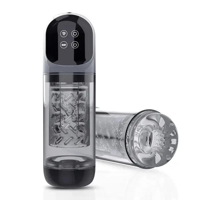 Hurricane: Pompa per Pene 2-in-1 · 7 Suction · 7 Rotazioni · Leccata