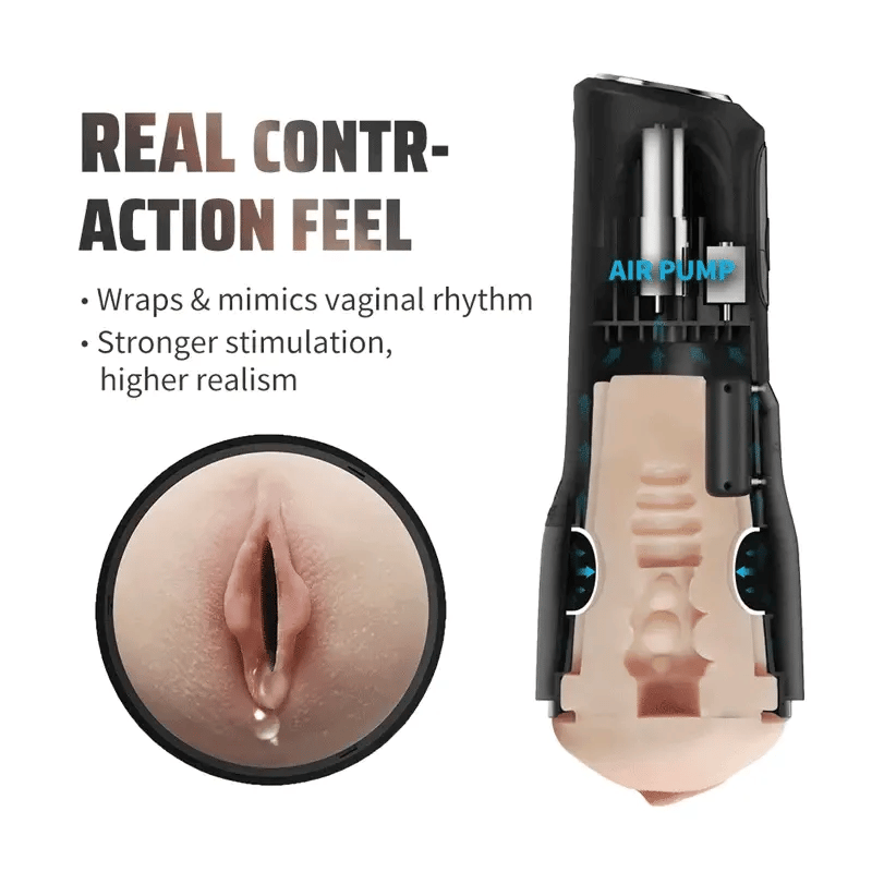 Airturn 4: AirPulse · Contrazione Gen-2 · 7 Suction · 7 Vibrazioni