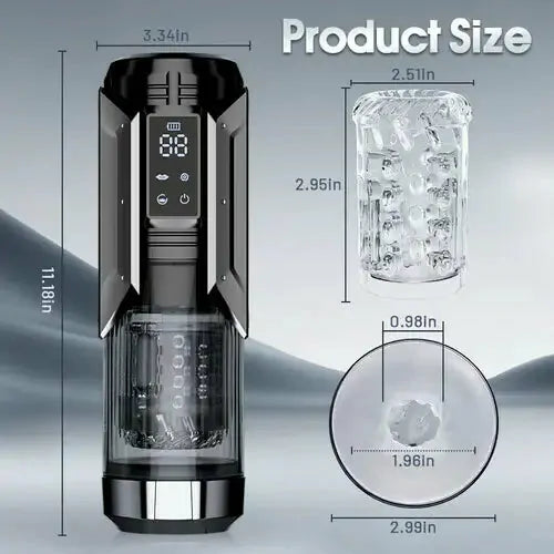 Ironclad: Masturbatore Orale · Deep-Throat · Leccata · 100%  Waterproof