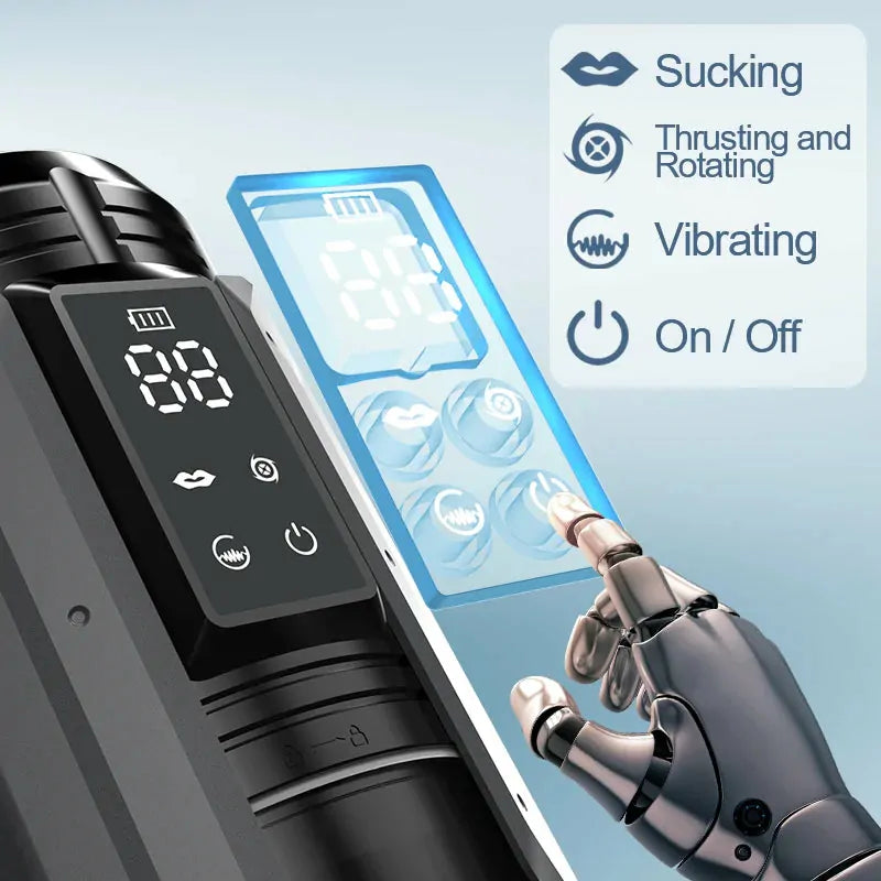 Ironclad: Masturbatore Orale · Deep-Throat · Leccata · 100%  Waterproof