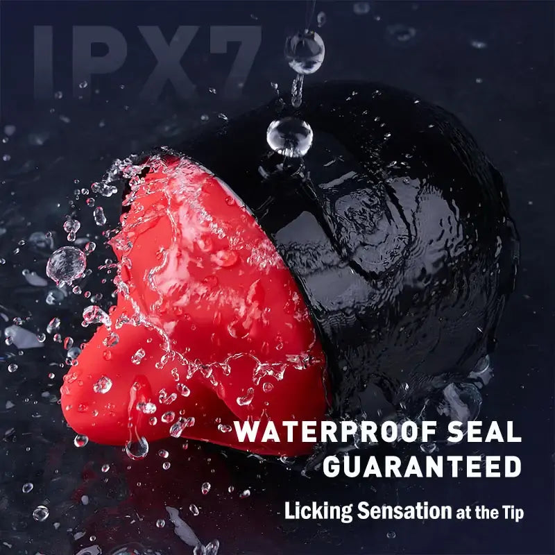 Redline: Masturbatore Orale · Leccata 360° · App · IPX7 Waterproof