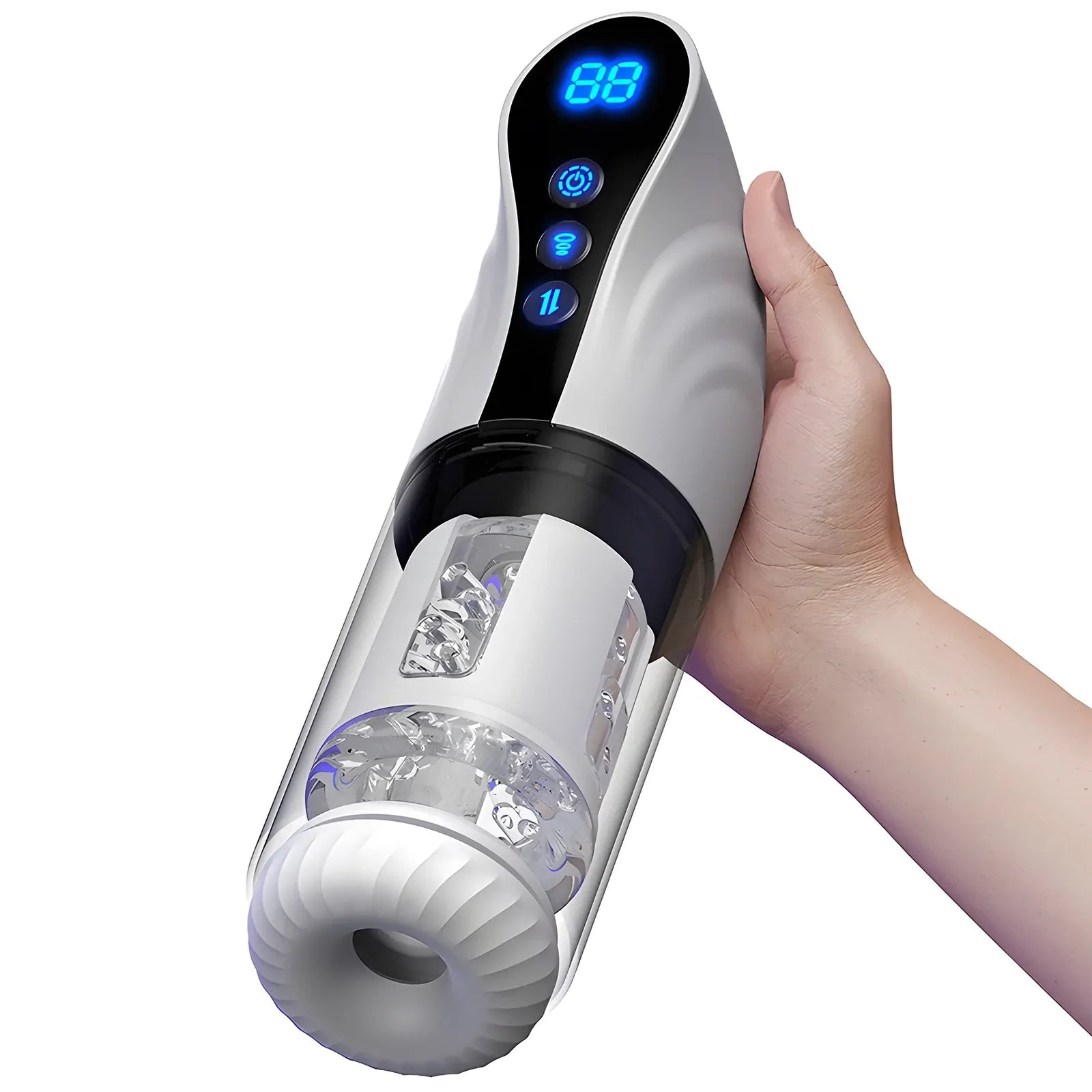 Rogue: Masturbatore 3-in-1 · Suzione · Rotazione · Spinta Automatica