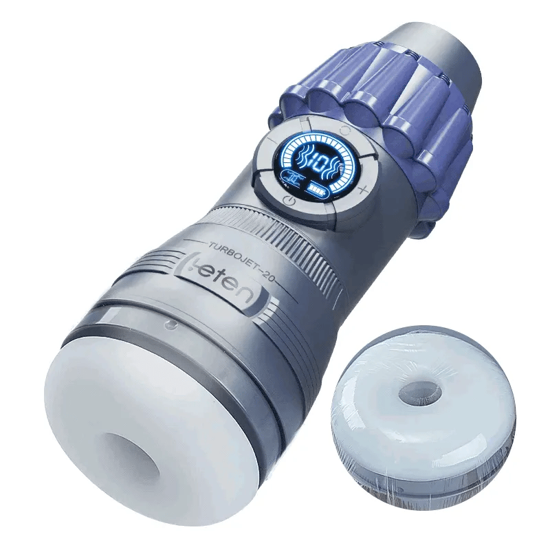 Leten TurboJet: Masturbatore a Suzione con 10 Modalità, Controllo Manuale e Automatico