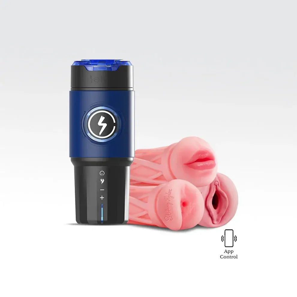 Leten ThermoPod Max: Masturbatore Automatico con 3 Sleeve, Calore Infrarosso e App