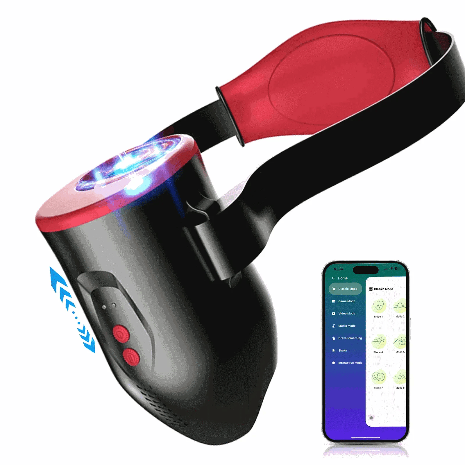 Forge: Masturbatore Wearable con 6 Modalità di Spinta e Vibrazione