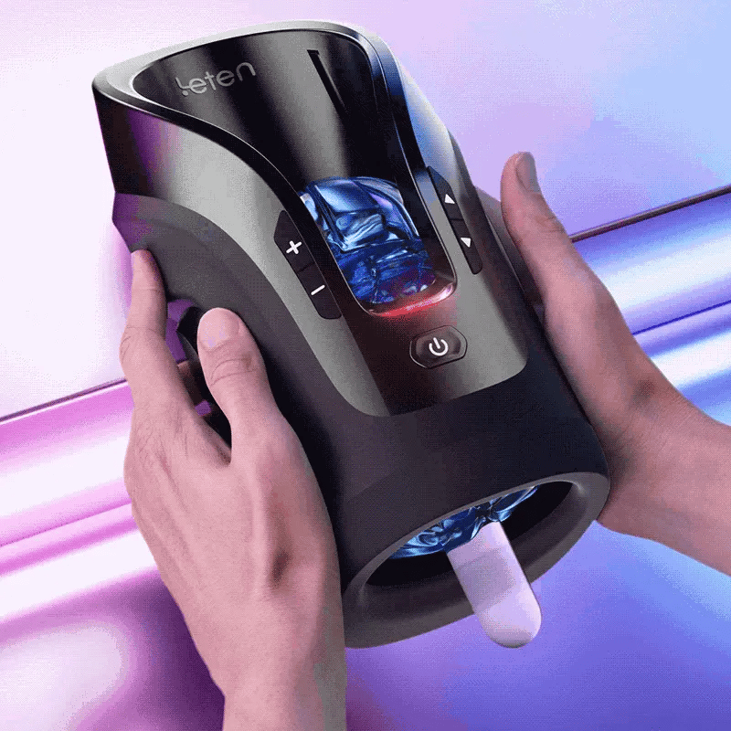 Leten Cannon King Mini: Masturbatore Automatico，10 Modalità × 10 Velocità