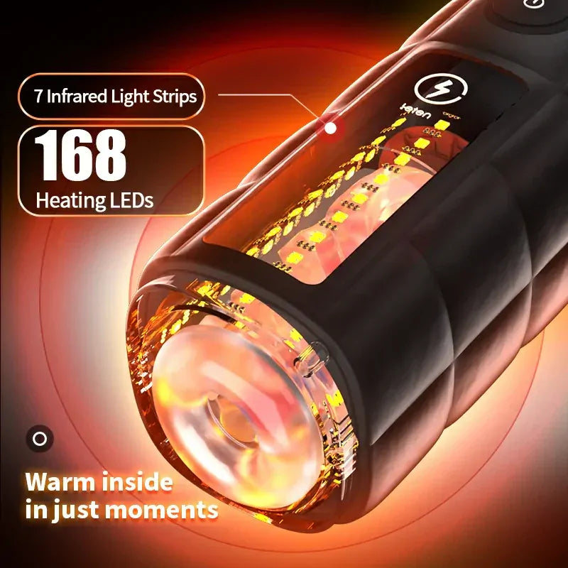 Leten Zero Gravity: Masturbatore Automatico , Boost e Riscaldamento 360°