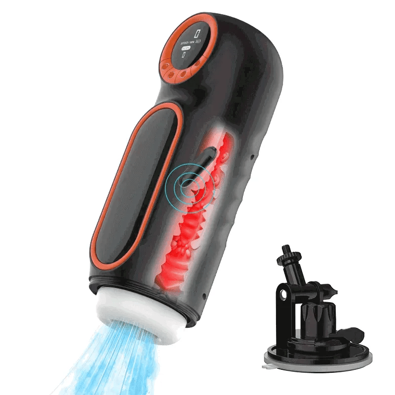 Thunderbolt: Masturbatore Hands-Free · Suzione · Turbo · Vibrazione