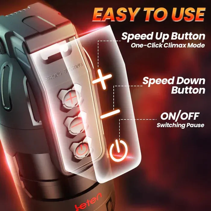 Leten Powerful Blasting: Masturbatore 2 Ingressi · App · 10 Vibrazioni