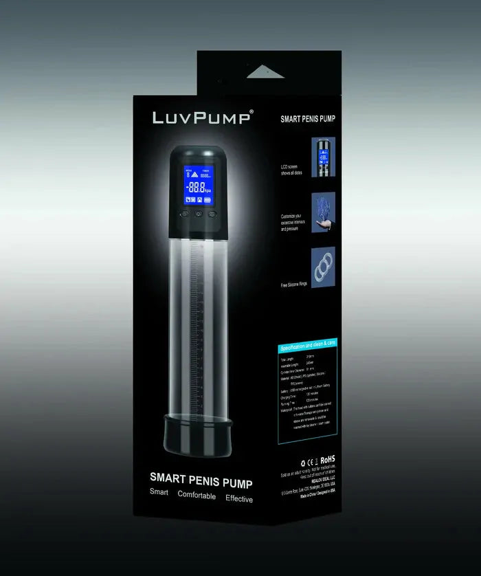 Pompa Automatica Smart per Pene · 5 Livelli di Suzione · 6 Ritmi