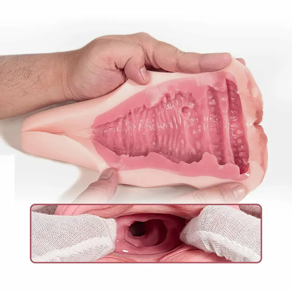 Dawn: Vagina In Silicone con Ingresso Stretto e Tunnel Profondo 6,8"