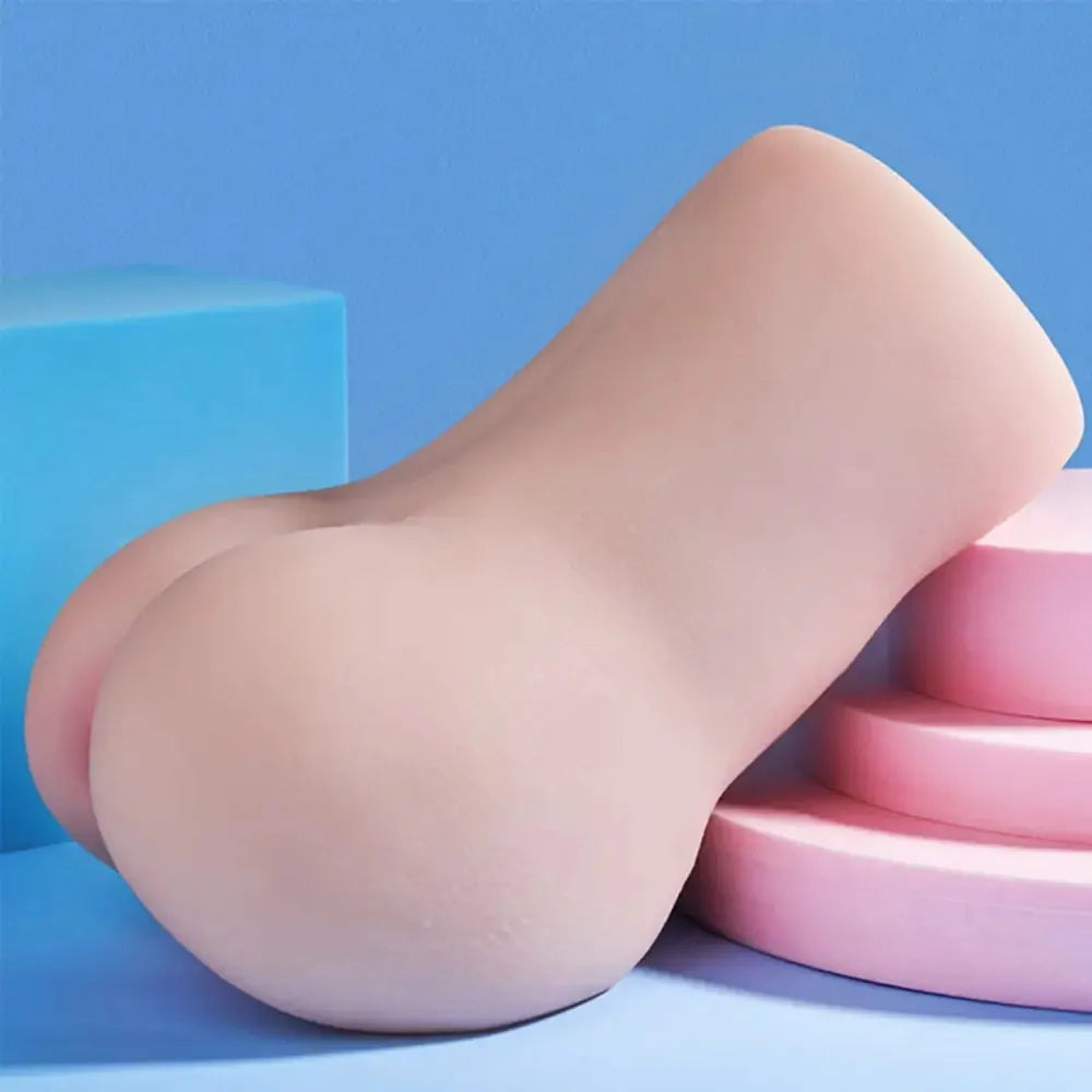 Fever: Vagina Finta  da 1,1 KG con Doppio Canale Vaginale e Anale da 12 CM