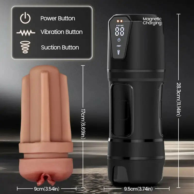 Boyd: Vagina 1:1 · 4 Zone Interne · Suzione · Ultra Silenzioso · 100%Waterproof