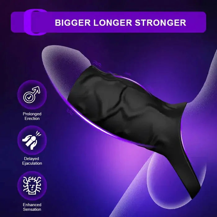 PR11 Pro: Anello Vibrante per Pene con Supporto Completo e Blocco Scrotale