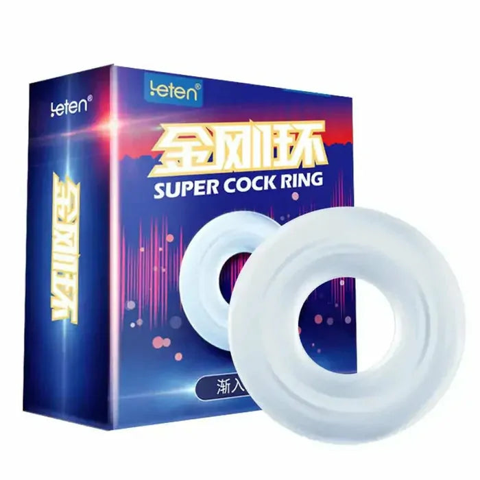 Leten King Kong: Anello per Pene in Silicone Premium, Elastico e Confortevole