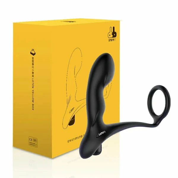 Leten Raptor: Massaggiatore Prostatico 2-in-1 con Doppia Stimolazione e 10 Modalità