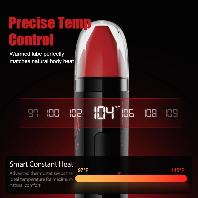 WarmDrop: scaldalubrificante con dispenser automatico, caldo in 1–3 minuti