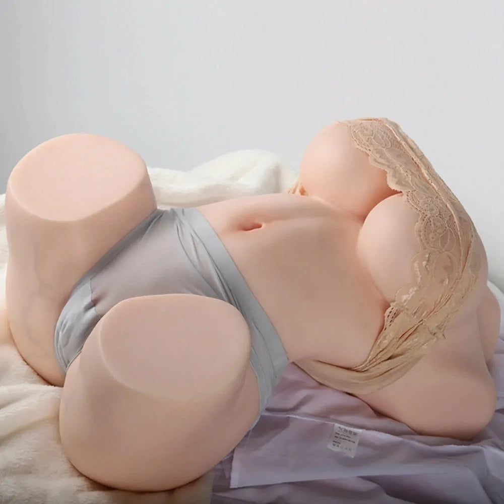Lucinda: 13,5 kg Mezzo Torso · Seno in Gel · Curve Morbide · 2 Canali