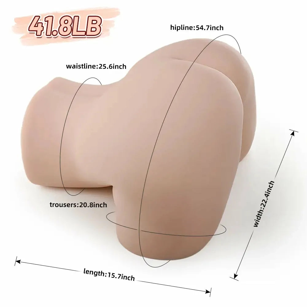 Minaj: 19 kg Torso BBW · Sedere XXL · Fianchi 139 cm · Doppio Canale